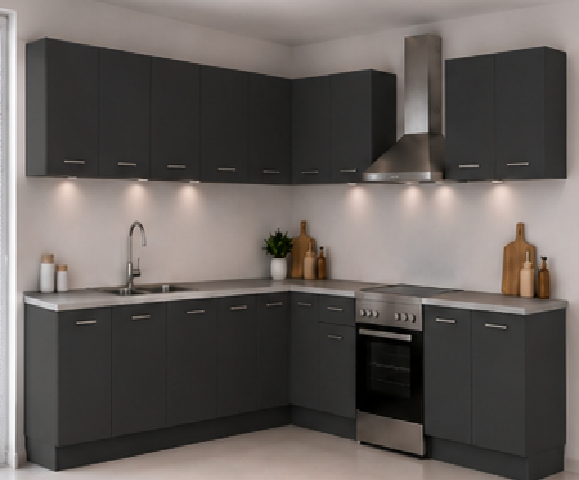 Omarket Γωνιακή Κουζίνα 81 361x340 Πλάτος 701 κουτία 103cm / 80cm / 49cm / 54cm / Γωνία 90x90 / 79cm / 76cm / 96cm / 63cm / 100cm Κρεμαστά – Βάσεις μαζί με πάγκο μελαμίνης 3,2cm Omarket-anthraki231282374845