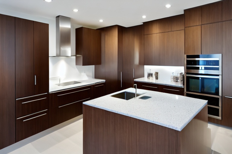 Omarket Aurora Modern 1 χρώμα Καπλαμάς Wenge έπιπλα κουζίνας 10 Μέτρα συνολικα τρέχον μέτρα Omarket-65653284