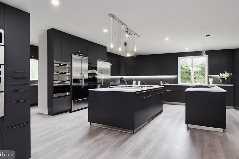 Omarket Urban Concept 1 χρώμα Λακέ Γκρι Σκούρο έπιπλα κουζίνας 10 Μέτρα συνολικα τρέχον μέτρα Omarket-65653161