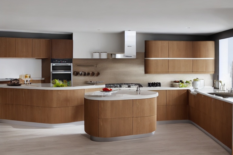 Omarket Toscana Style 1 χρώμα Καπλαμάς Πεύκο έπιπλα κουζίνας 10 Μέτρα συνολικα τρέχον μέτρα Omarket-65653009