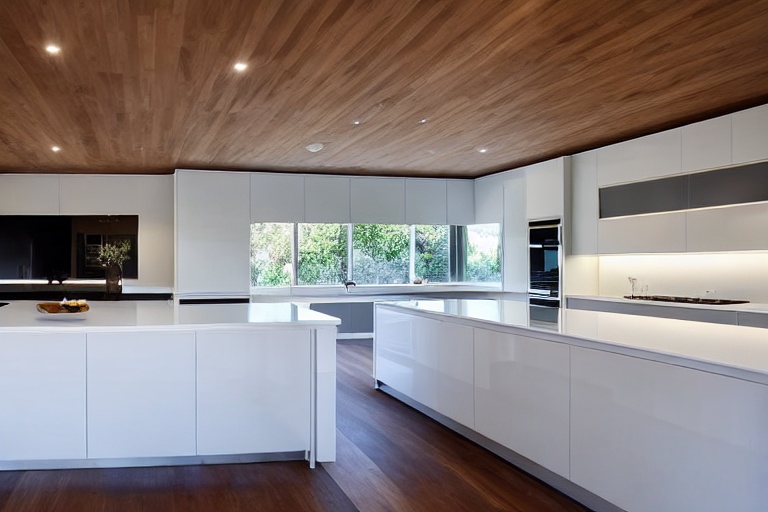 Omarket Monaco Living 1 χρώμα Λακέ Λευκό Γυαλιστερό έπιπλα κουζίνας 10 Μέτρα συνολικα τρέχον μέτρα Omarket-65652966
