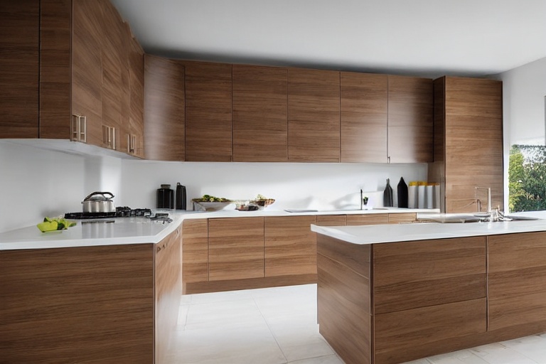 Omarket Matrix Home 1 χρώμα Καπλαμάς Φράξος Λευκαρισμένος έπιπλα κουζίνας 10 Μέτρα συνολικα τρέχον μέτρα Omarket-65652527