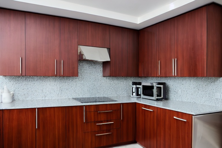 Omarket Milano Elegance 2 χρώμα Καπλαμάς Μαόνι έπιπλα κουζίνας 10 Μέτρα συνολικα τρέχον μέτρα Omarket-65652419
