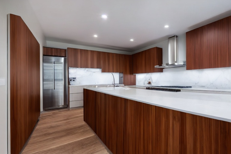 Omarket Luna Signature 2 χρώμα Καπλαμάς Teak έπιπλα κουζίνας 10 Μέτρα συνολικα τρέχον μέτρα Omarket-65652262