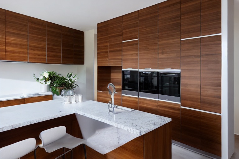 Omarket Aria Elegance 2 χρώμα Καπλαμάς Μπαμπού έπιπλα κουζίνας 10 Μέτρα συνολικα τρέχον μέτρα Omarket-65652219