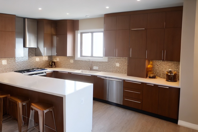 Omarket Loft Design 2 χρώμα Βουρτσιστό Χάλκινο έπιπλα κουζίνας 10 Μέτρα συνολικα τρέχον μέτρα Omarket-65652148