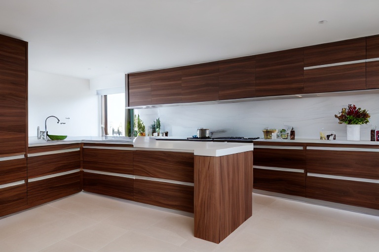 Omarket Thalassa Prime 2 χρώμα Καπλαμάς Καρυδιά έπιπλα κουζίνας 10 Μέτρα συνολικα τρέχον μέτρα Omarket-65651812