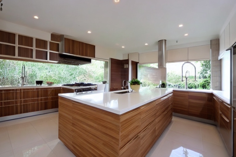 Omarket Thalassa Concept 2 χρώμα Καπλαμάς Μπαμπού έπιπλα κουζίνας 10 Μέτρα συνολικα τρέχον μέτρα Omarket-65651801