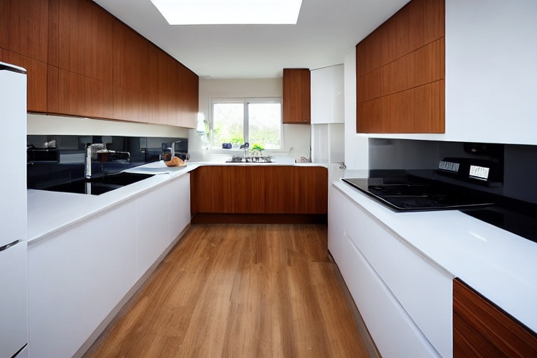 Omarket Matrix Concept 2 χρώμα Καπλαμάς Teak έπιπλα κουζίνας 10 Μέτρα συνολικα τρέχον μέτρα Omarket-65651521