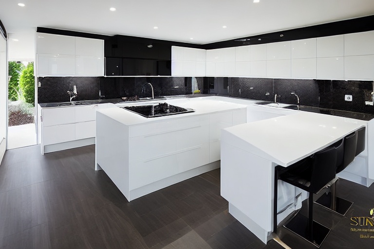 Omarket Verona Living 3 χρώμα Λακέ Μαύρο Γυαλιστερό έπιπλα κουζίνας 10 Μέτρα συνολικα τρέχον μέτρα Omarket-65651446