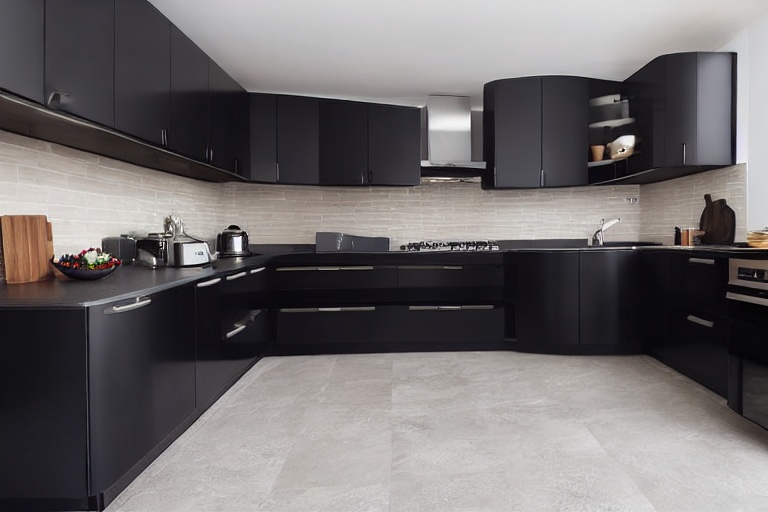 Omarket Verona Studio 3 χρώμα Εφέ Δέρμα Σκούρο έπιπλα κουζίνας 10 Μέτρα συνολικα τρέχον μέτρα Omarket-65651440