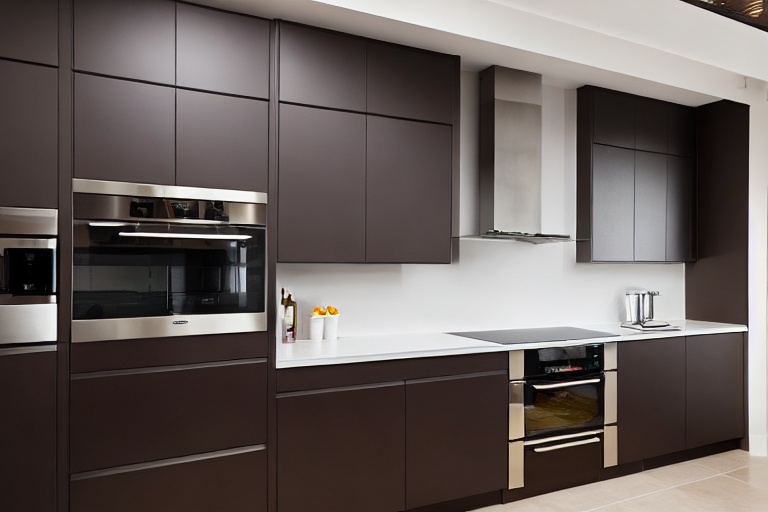 Omarket Milano Style 3 χρώμα Λακέ Τερακότα έπιπλα κουζίνας 10 Μέτρα συνολικα τρέχον μέτρα Omarket-65651429