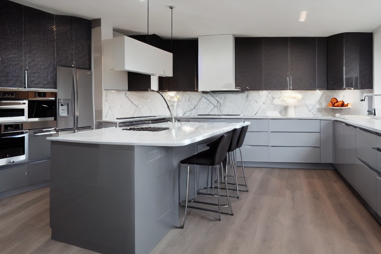 Omarket Milano Home 3 χρώμα Λακέ Γκρι Ανοιχτό έπιπλα κουζίνας 10 Μέτρα συνολικα τρέχον μέτρα Omarket-65651427