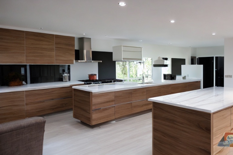 Omarket Milano Modern 3 χρώμα Καπλαμάς Φράξος Λευκαρισμένος έπιπλα κουζίνας 10 Μέτρα συνολικα τρέχον μέτρα Omarket-65651424