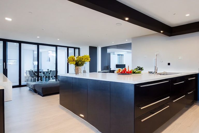 Omarket Torino Modern 3 χρώμα Γυαλιστερό Ανοξείδωτο έπιπλα κουζίνας 10 Μέτρα συνολικα τρέχον μέτρα Omarket-65651404
