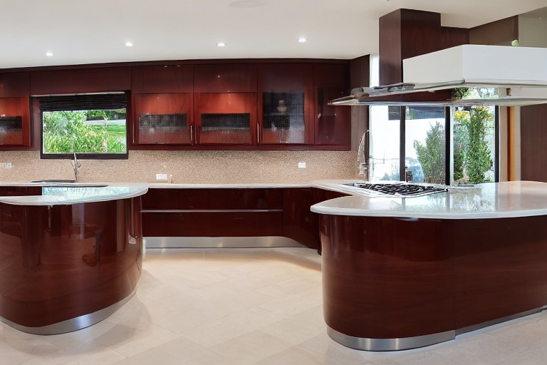 Omarket Roma Home 3 χρώμα Καπλαμάς Μαόνι έπιπλα κουζίνας 10 Μέτρα συνολικα τρέχον μέτρα Omarket-65651307