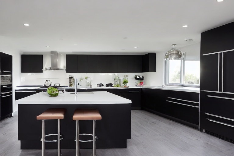 Omarket Harmony Home 3 χρώμα Εφέ Δέρμα Σκούρο έπιπλα κουζίνας 10 Μέτρα συνολικα τρέχον μέτρα Omarket-65651187