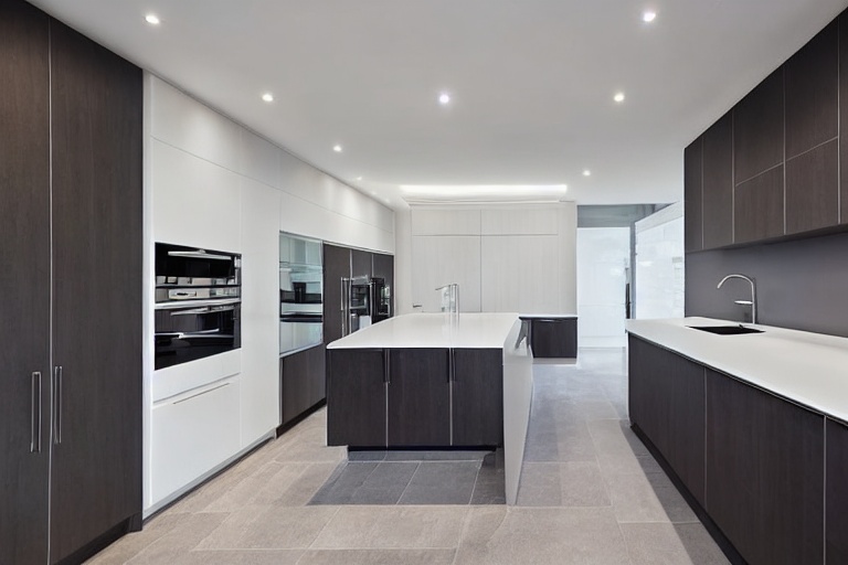 Omarket Loft Elegance 3 χρώμα Λευκό Ματ Πάνω & Ανθρακί Κάτω έπιπλα κουζίνας 10 Μέτρα συνολικα τρέχον μέτρα Omarket-65651139