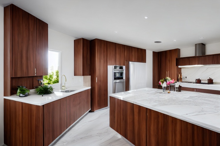 Omarket Bianca Home 3 χρώμα Καπλαμάς Καρυδιά έπιπλα κουζίνας 10 Μέτρα συνολικα τρέχον μέτρα Omarket-65651067