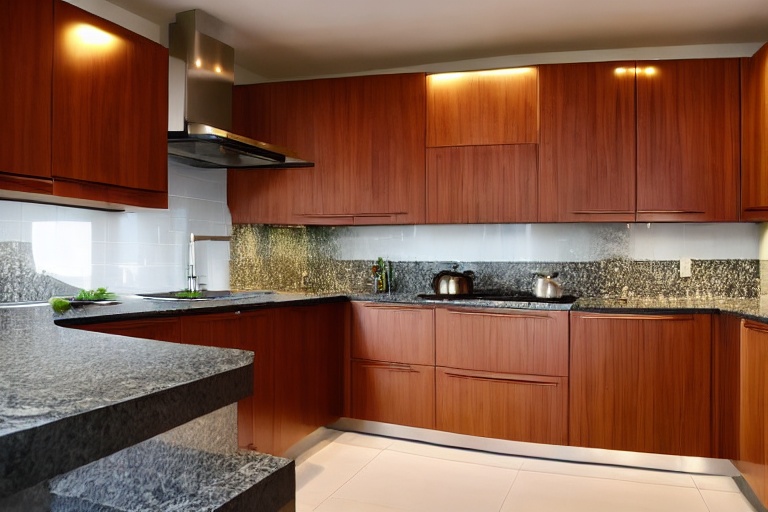 Omarket Riviera Smart 3 χρώμα Καπλαμάς Teak έπιπλα κουζίνας 10 Μέτρα συνολικα τρέχον μέτρα Omarket-65651016