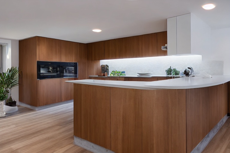 Omarket Toscana Elegance 3 χρώμα Καπλαμάς Πεύκο έπιπλα κουζίνας 10 Μέτρα συνολικα τρέχον μέτρα Omarket-65650999
