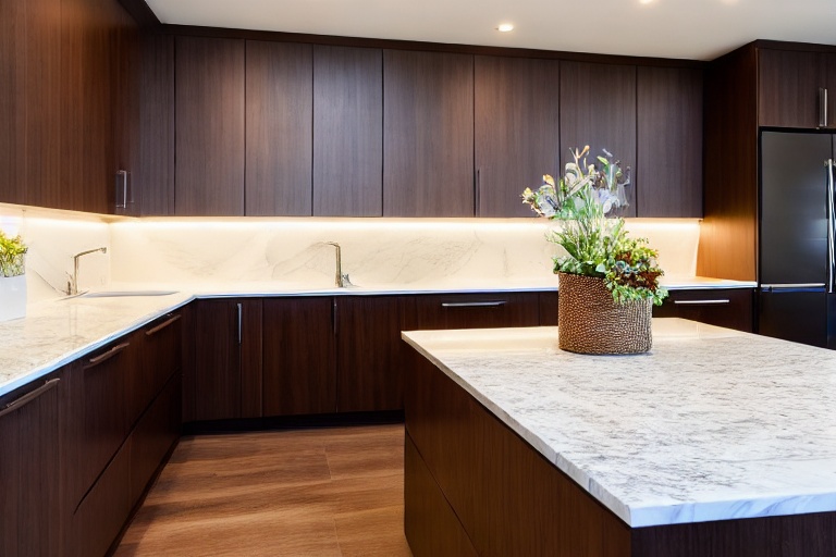 Omarket Monaco Home 3 χρώμα Καπλαμάς Καρυδιά Σκούρα έπιπλα κουζίνας 10 Μέτρα συνολικα τρέχον μέτρα Omarket-65650967