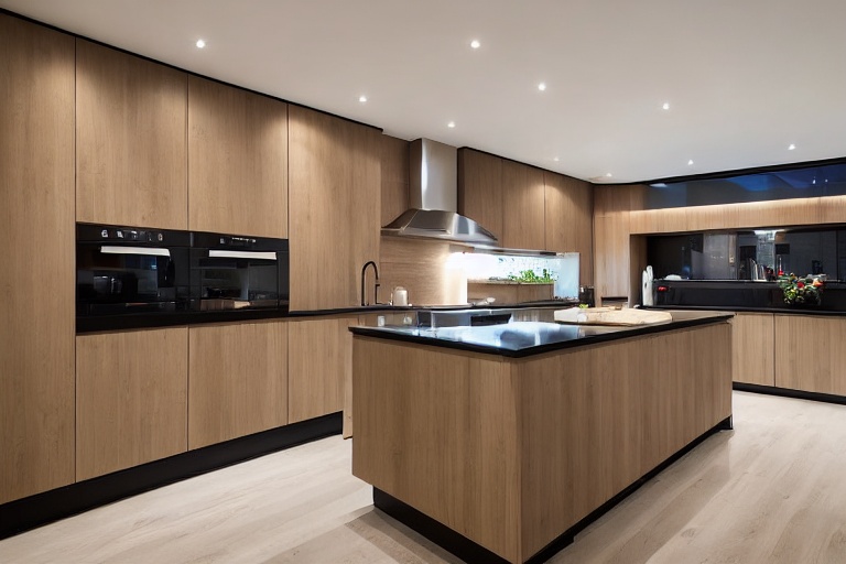 Omarket Olympia Design 3 χρώμα Καπλαμάς Δρυς Καπνιστή έπιπλα κουζίνας 10 Μέτρα συνολικα τρέχον μέτρα Omarket-65650908