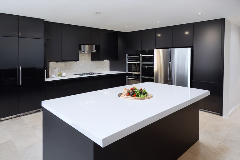 Omarket Olympia Living 3 χρώμα Λακέ Μαύρο Ματ έπιπλα κουζίνας 10 Μέτρα συνολικα τρέχον μέτρα Omarket-65650906