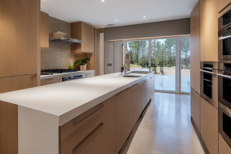 Omarket Nefeli Living 3 χρώμα Καπλαμάς Σημύδα έπιπλα κουζίνας 10 Μέτρα συνολικα τρέχον μέτρα Omarket-65650846