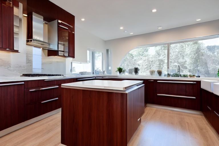 Omarket Verona Home 4 χρώμα Καπλαμάς Μαόνι έπιπλα κουζίνας 10 Μέτρα συνολικα τρέχον μέτρα Omarket-65650447