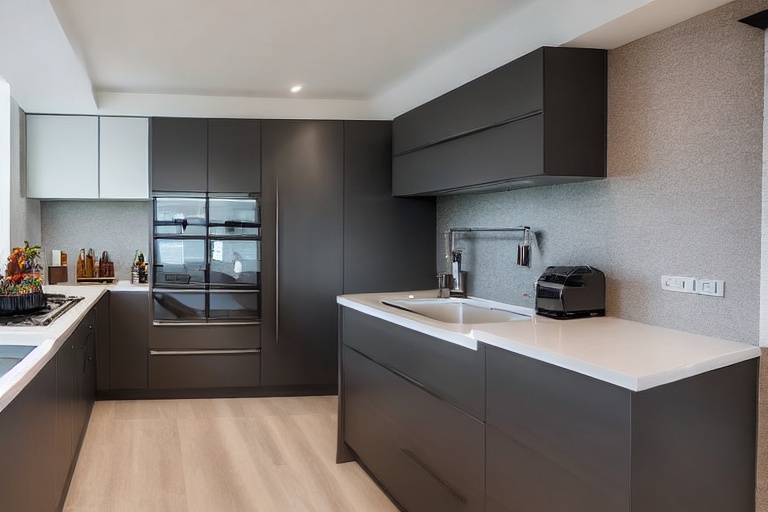 Omarket Torino Home 4 χρώμα Εφέ Λινό έπιπλα κουζίνας 10 Μέτρα συνολικα τρέχον μέτρα Omarket-65650407