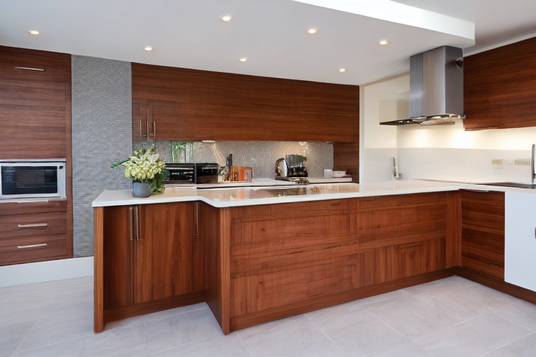 Omarket Siena Style 4 χρώμα Καπλαμάς Teak έπιπλα κουζίνας 10 Μέτρα συνολικα τρέχον μέτρα Omarket-65650389