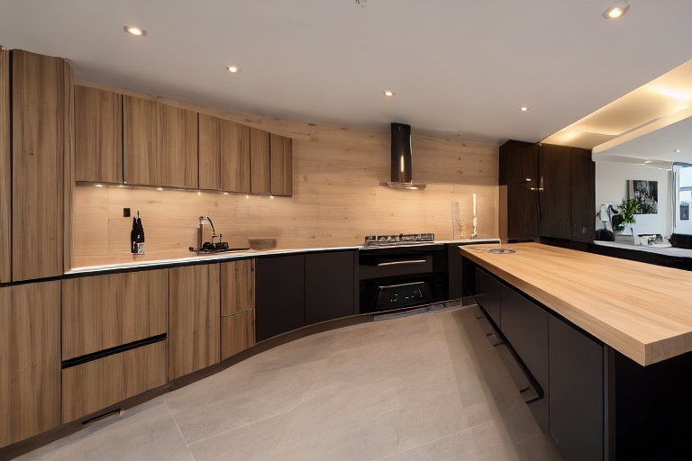 Omarket Loft Signature 4 χρώμα Καπλαμάς Πεύκο έπιπλα κουζίνας 10 Μέτρα συνολικα τρέχον μέτρα Omarket-65650142