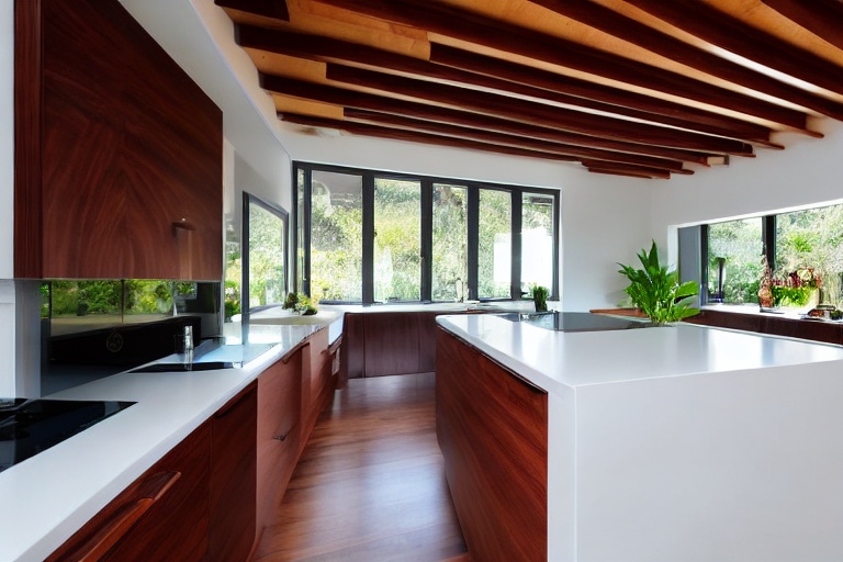 Omarket Riviera Home 4 χρώμα Καπλαμάς Μαόνι έπιπλα κουζίνας 10 Μέτρα συνολικα τρέχον μέτρα Omarket-65650027