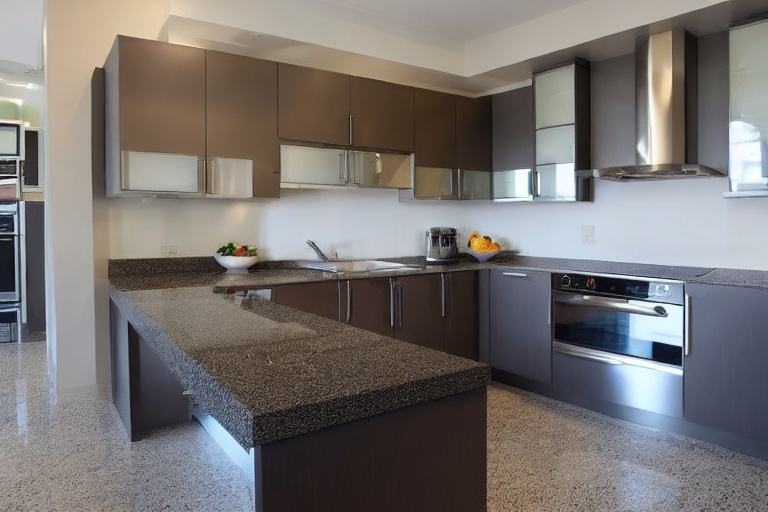 Omarket Riviera Living 4 χρώμα Γυαλιστερό Ανοξείδωτο έπιπλα κουζίνας 10 Μέτρα συνολικα τρέχον μέτρα Omarket-65650026