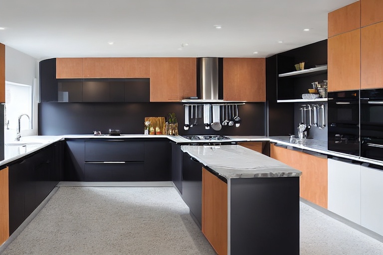 Omarket Toscana Modern 4 χρώμα Καπλαμάς Σημύδα έπιπλα κουζίνας 10 Μέτρα συνολικα τρέχον μέτρα Omarket-65650004