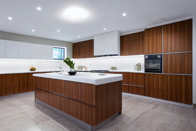 Omarket Monaco Modern 4 χρώμα Καπλαμάς Μπαμπού έπιπλα κουζίνας 10 Μέτρα συνολικα τρέχον μέτρα Omarket-65649964